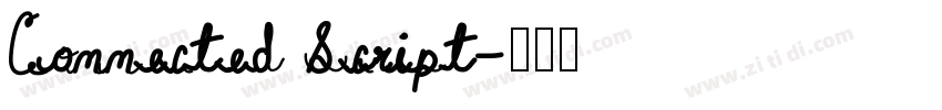 Connected Script字体转换 Connected Script字体转换